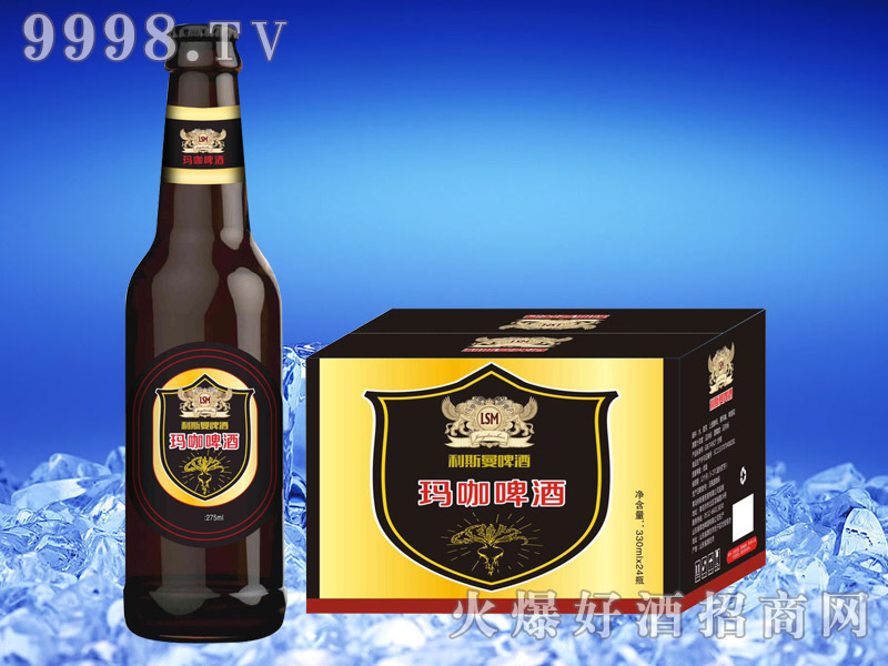 利斯曼瑪咖啤酒330ml