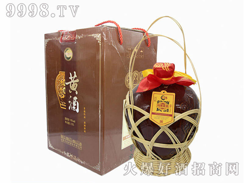 老高家黃酒古釀壇16度2500ml