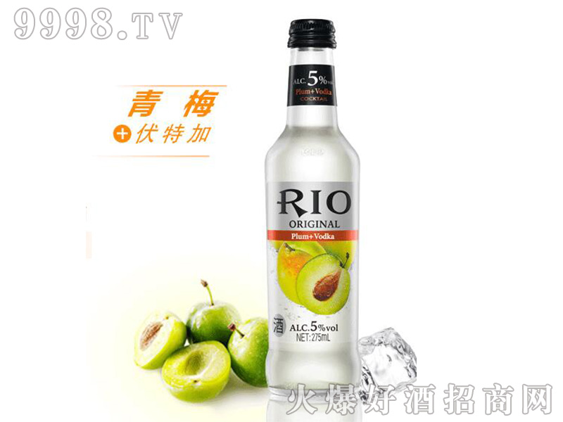 銳澳本味青梅味伏特加預調(diào)雞尾酒【5°275ml】