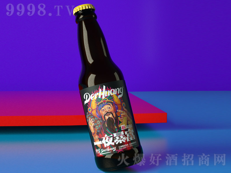 燈晃全麥精釀啤酒一夜暴富【12° 316ml】