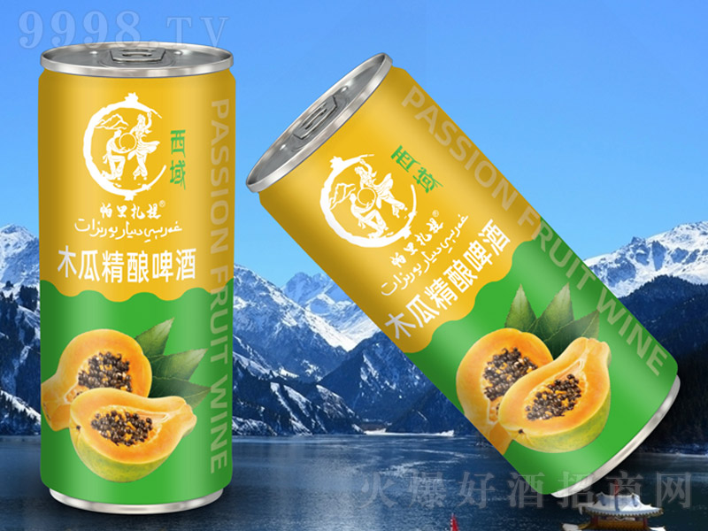 西域帕里扎提精釀小麥白啤木瓜味【11°9° 1L】