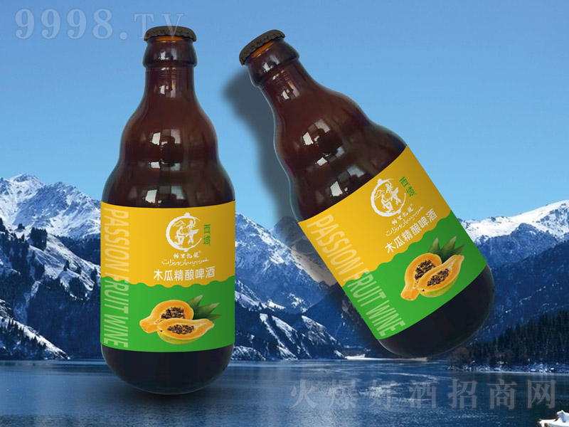 西域帕里扎提精釀小麥白啤木瓜味【11°9° 500ml】