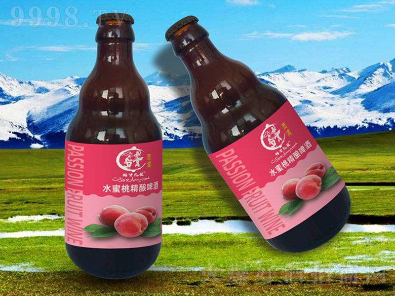 西域帕里扎提精釀小麥白啤水蜜桃味【11°9° 500ml】