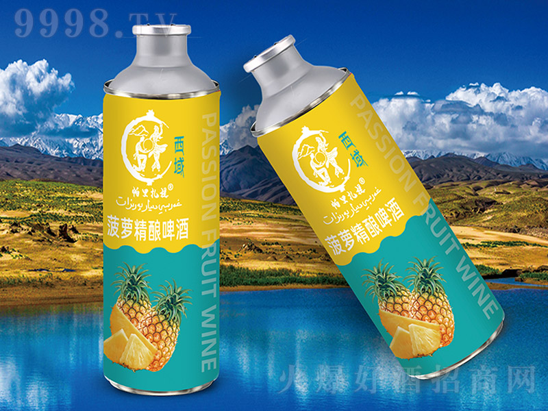 西域帕里扎提精釀小麥白啤菠蘿味【11°9° 1000ml】