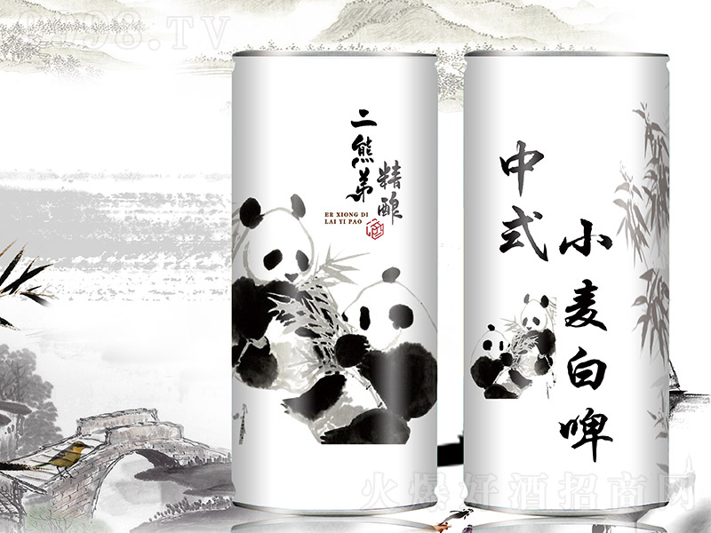 二熊弟精釀小麥白啤【13.5° 1L】