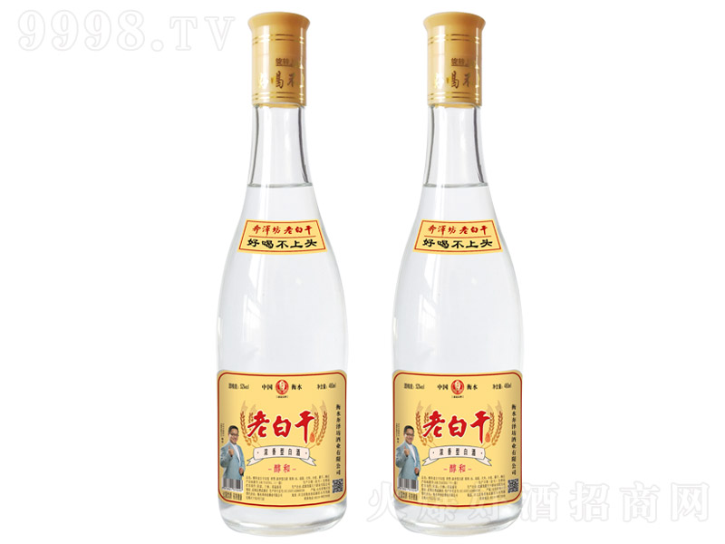 奔澤坊老白干酒醇和 濃香型白酒【52° 480ml】