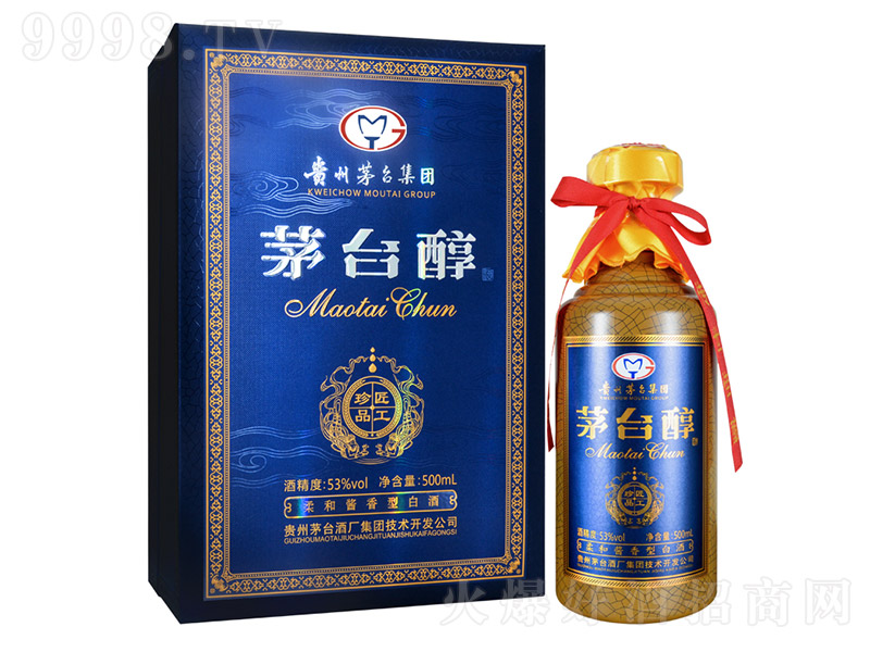 茅臺醇酒匠工珍品 柔和醬香型白酒【53° 500ml】