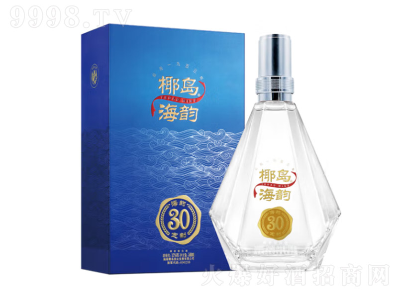 椰島海韻酒 清香型白酒【52° 500ml】