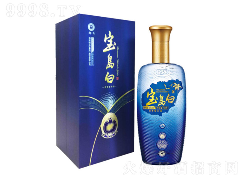 椰島寶島白酒 清香型白酒【55° 500ml】