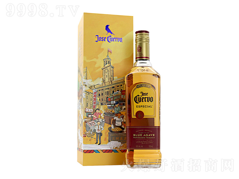 豪帥金標(biāo)龍舌蘭酒快活特醇禮盒【38°750ml】