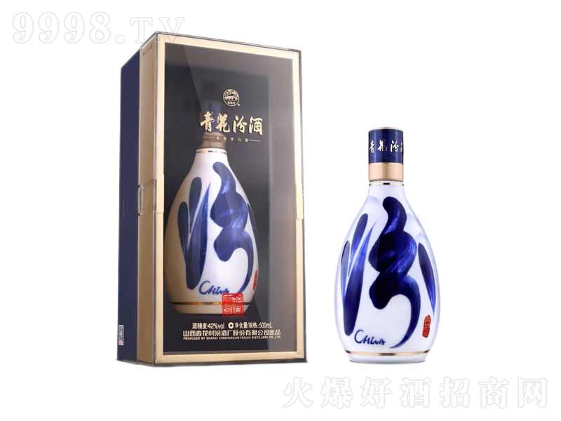 汾酒杏花村酒青花30復興版清香型酒【42度500ml】