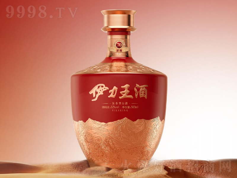 伊力王酒新疆榮耀伊力特成立70周年紀(jì)念酒濃香型【52度500ml】