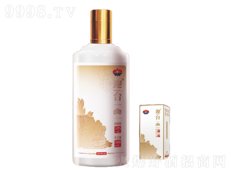 迎臺(tái)酒牡丹醬香型酒【53度500ml】
