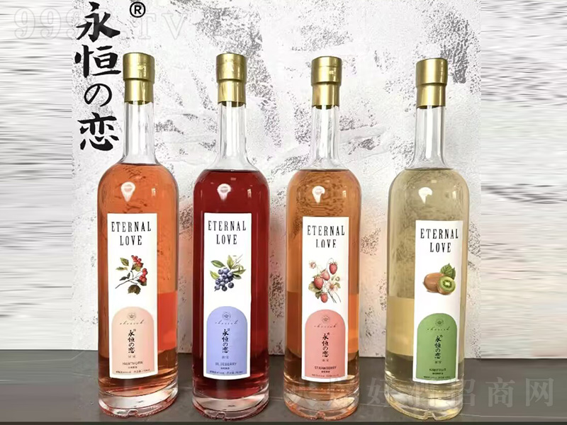 永恒の戀鐘愛系列多口味果酒發(fā)酵型750ml