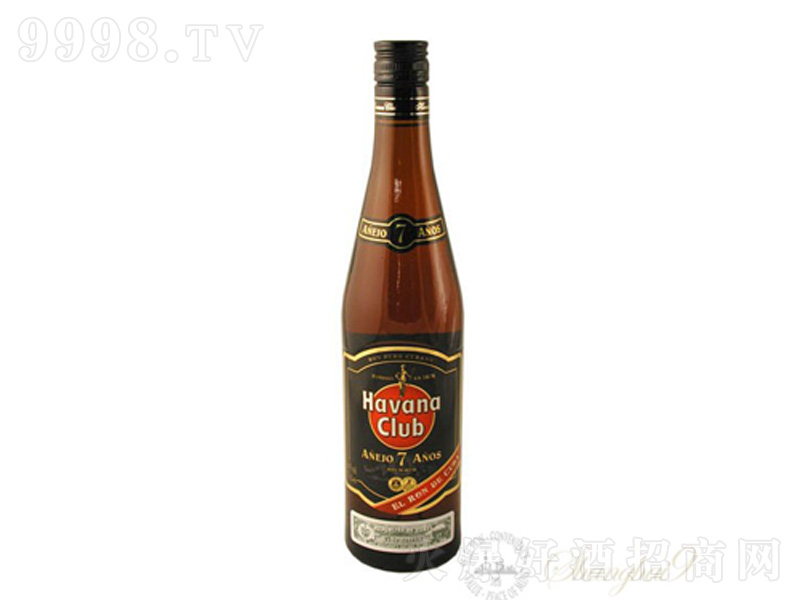 哈瓦那俱樂部朗姆酒7年750ml
