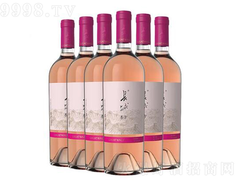 長(zhǎng)城梅鹿輒桃紅葡萄酒750ml