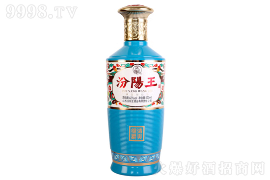 42°汾陽王酒藍(lán)瓷光瓶500ml價(jià)格，多少錢？